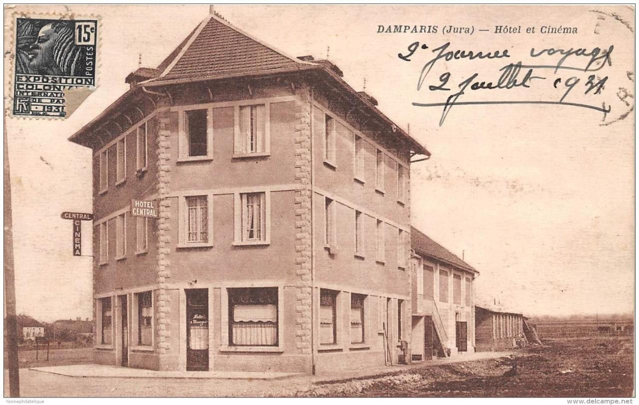 La Belle Epoque Apartment Damparis Exterior foto